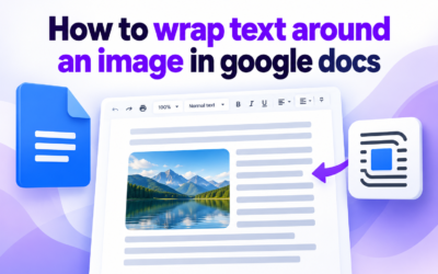 How to Wrap Text Around an Image in Google Docs